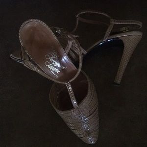 Rosina Ferragamo Schiavone snake skin